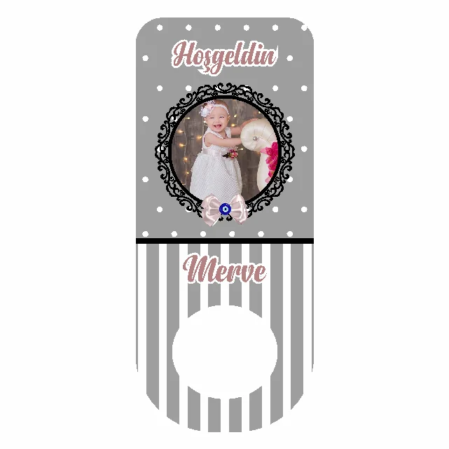 Yenidoğan Temalı Dikdörtgen Açacak Magneti